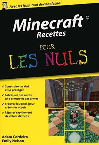 MINECRAFT RECETTES POCHE POUR LES NULS