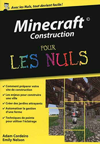 MINECRAFT CONSTRUCTION POCHE POUR LES NULS