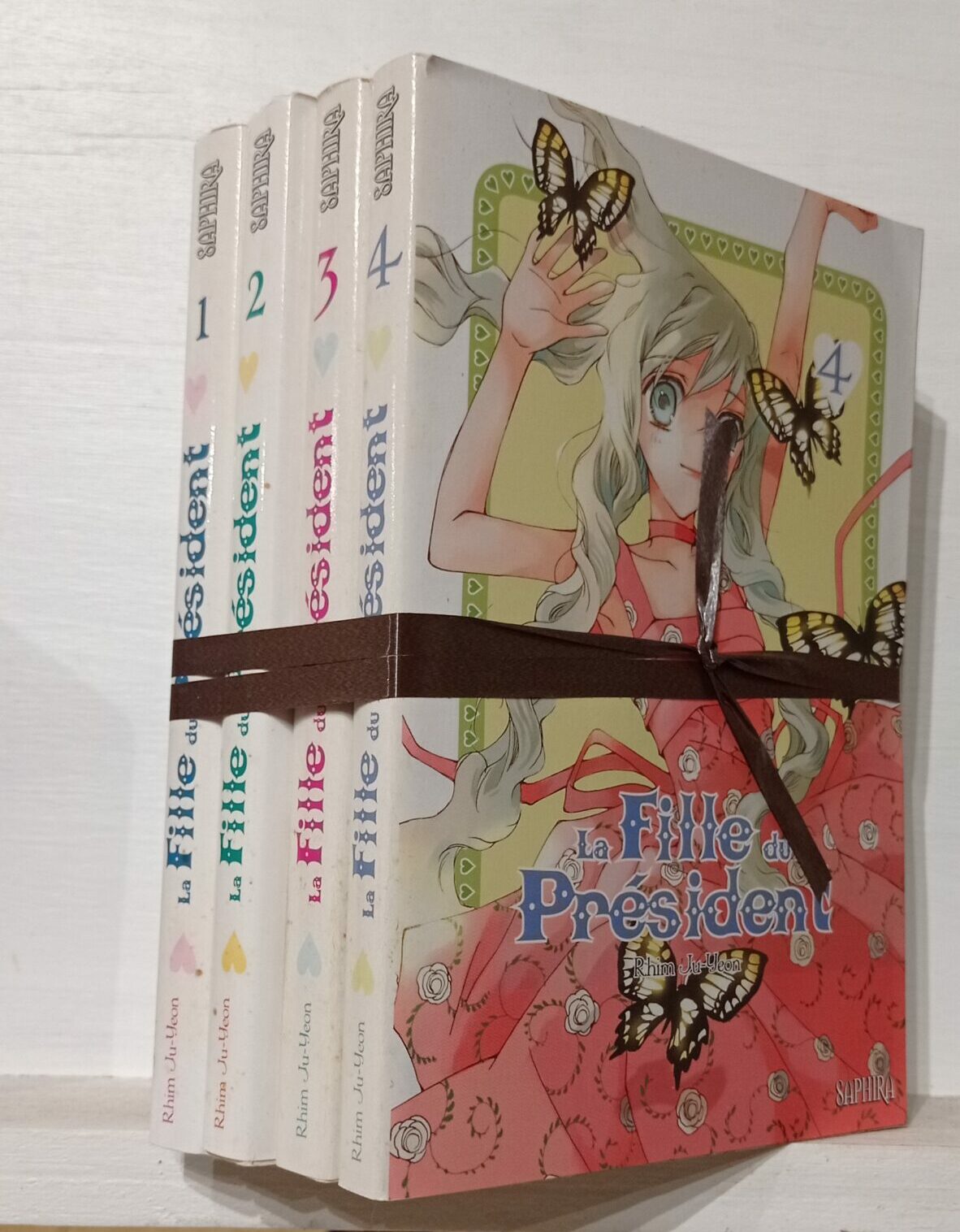 LA FILLE DU PRÉSIDENT – TOME 1 A 4