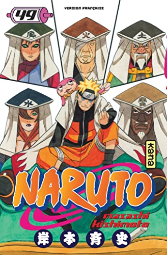 NARUTO TOME 49 - LE CONSEIL DES CINQ KAGE...!!