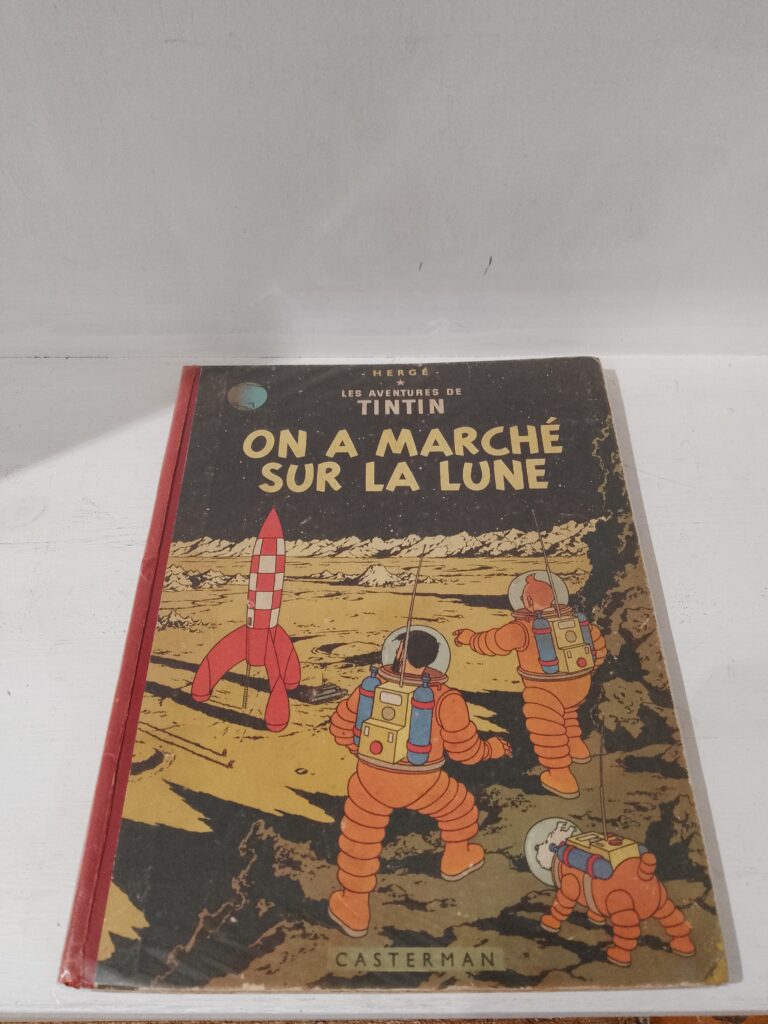 TINTIN - ON A MARCHÉ SUR LA LUNE