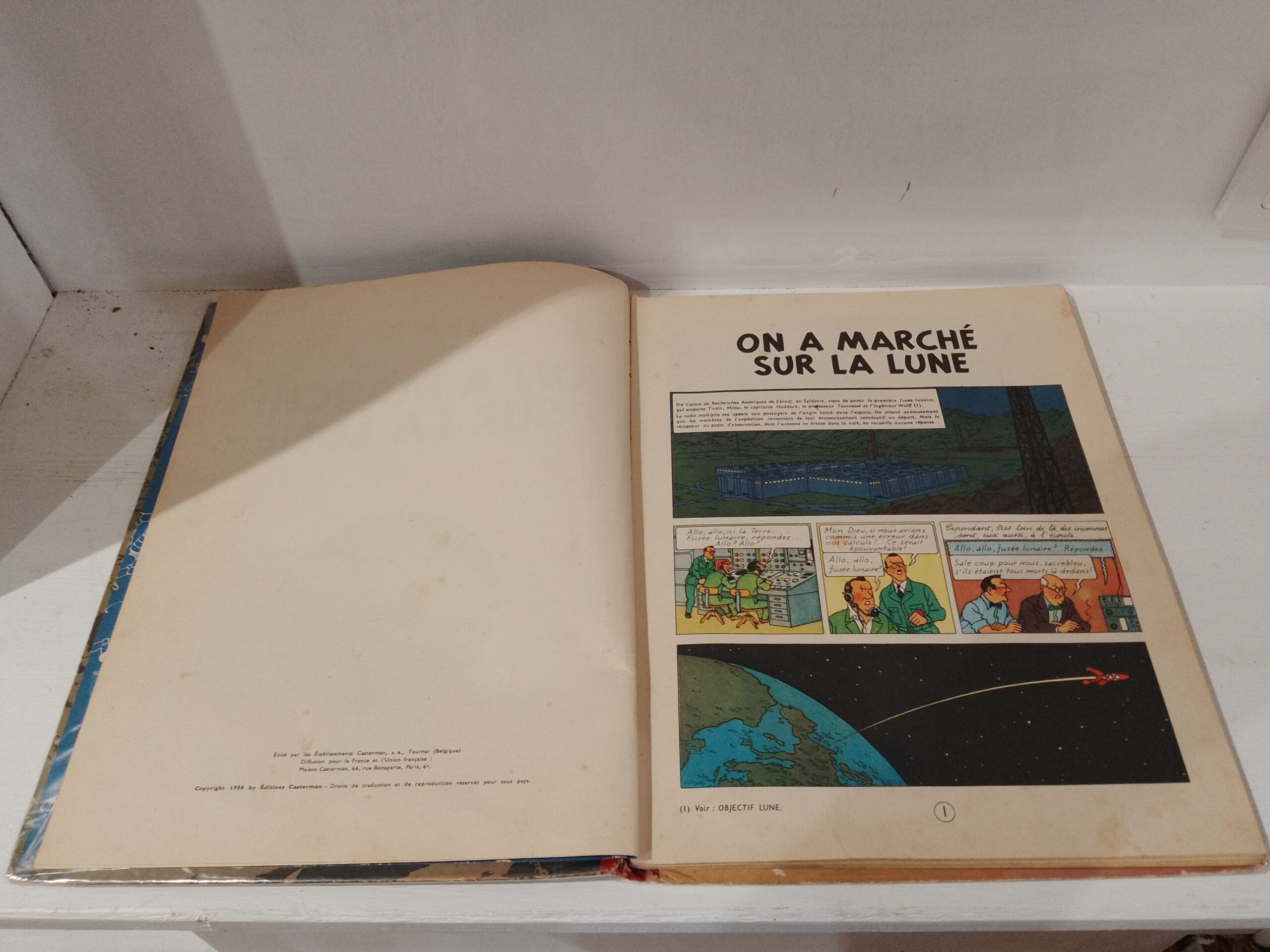TINTIN - ON A MARCHÉ SUR LA LUNE – Image 5