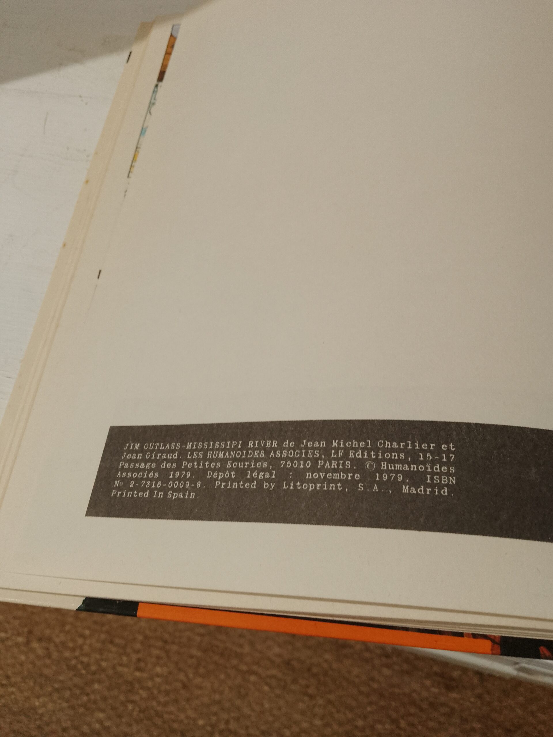 JIM CUTLASS TOME 1 - MISSISSIPPI RIVER – Image 3