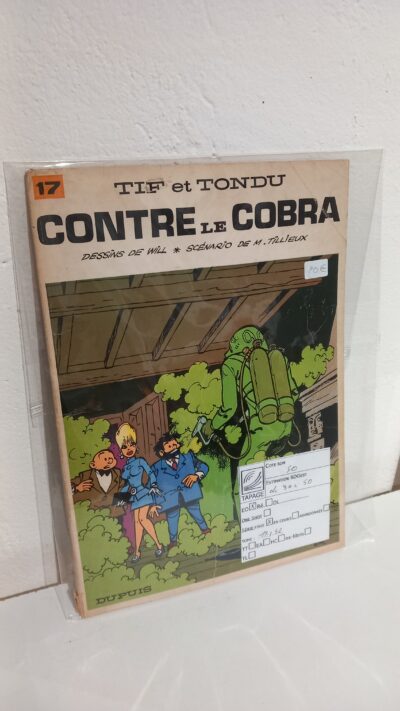 TIF ET TONDU CONTRE LE COBRA - TIF ET TONDU TOME 17