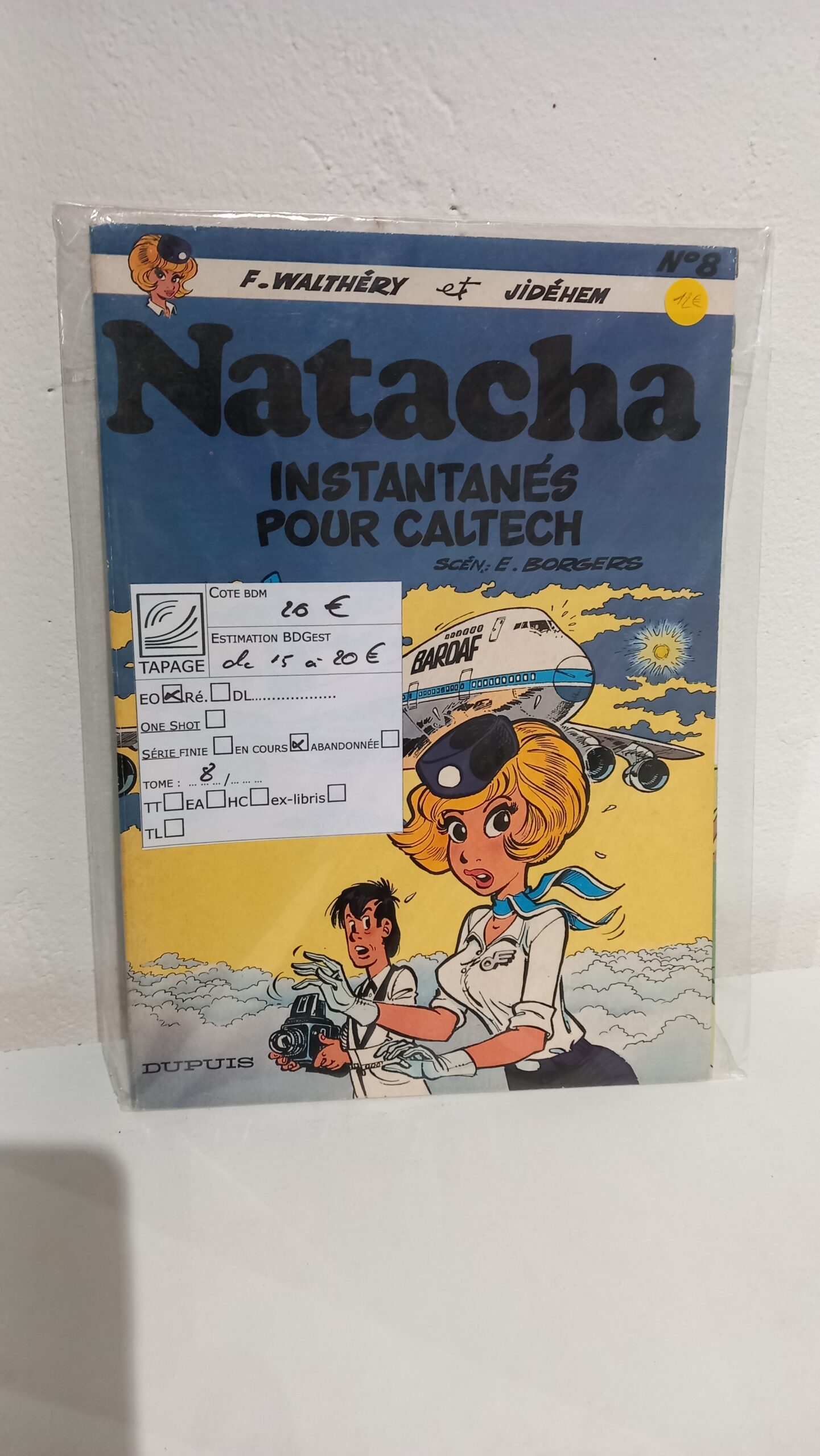 INSTANTANÉS POUR CALTECH - NATACHA TOME 8