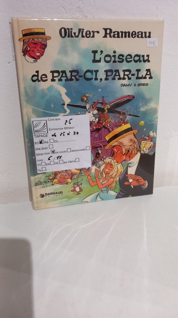 L'OISEAU DE PAR-CI, PAR-LÀ - OLIVIER RAMEAU TOME 6