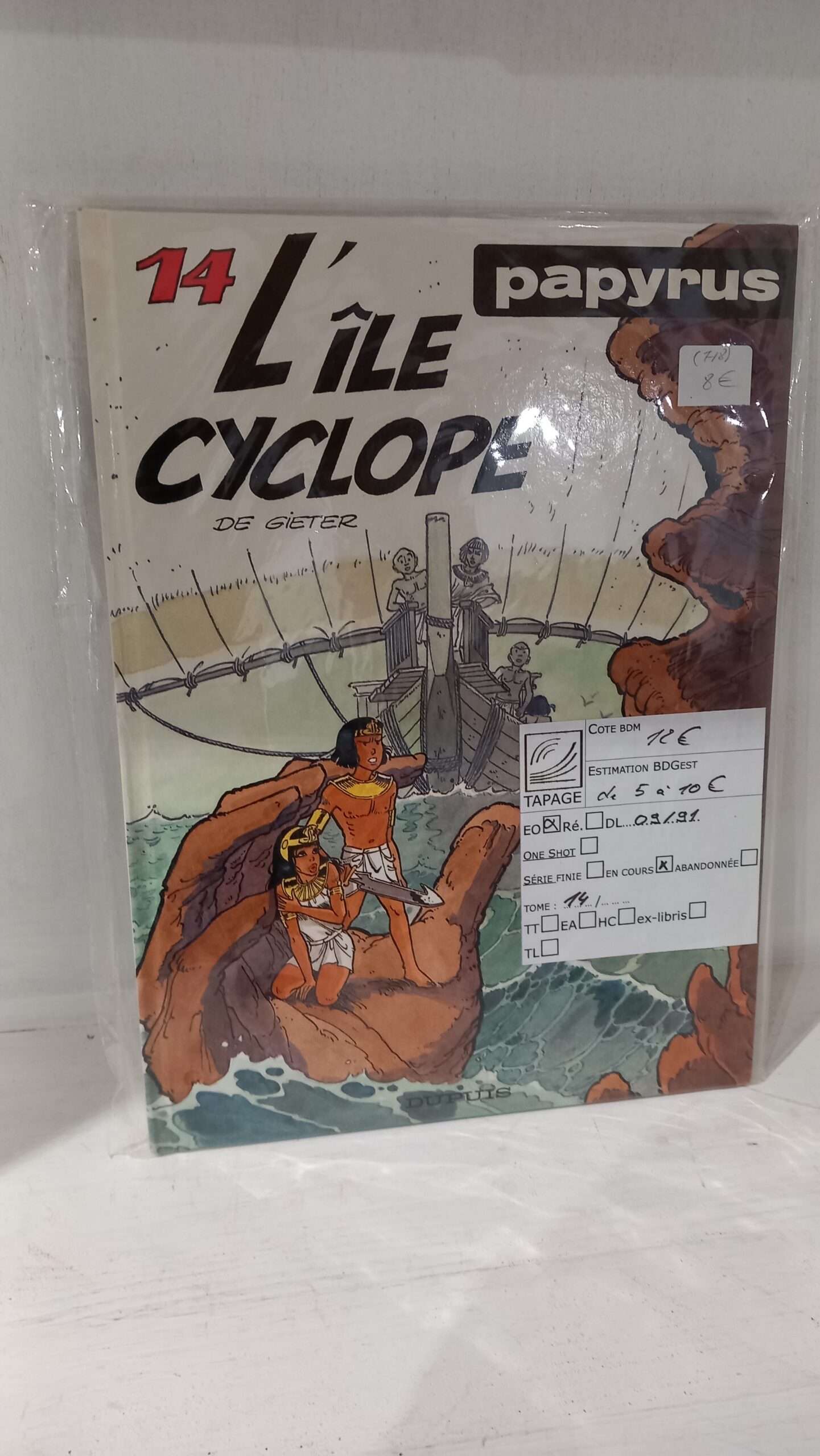L'ÎLE CYCLOPE - PAPYRUS TOME 14