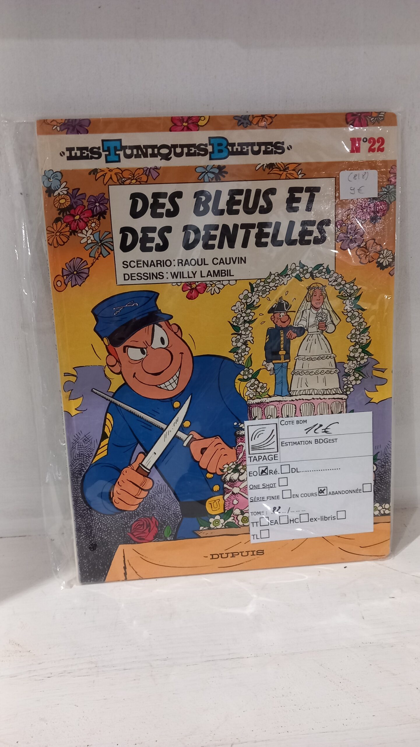 DES BLEUS ET DES DENTELLES - LES TUNIQUES BLEUES TOME 22