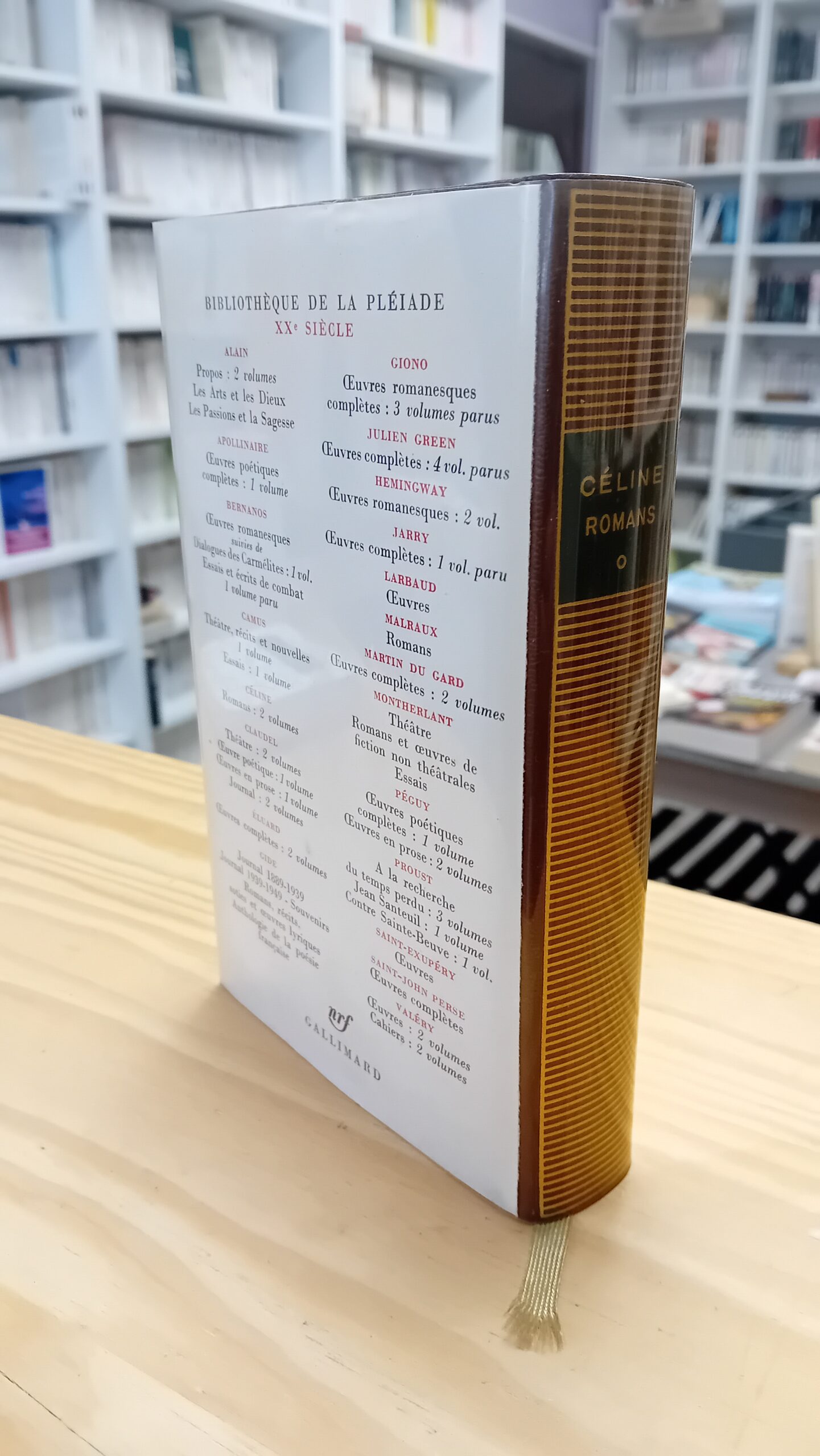 CÉLINE : ROMANS, TOME 1 ANCIENNE ÉDITION – Image 2