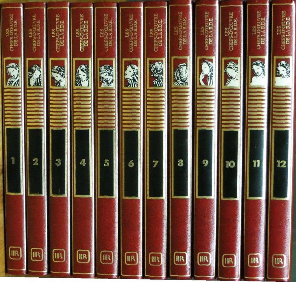 LES CHEFS-D&rsquo;ŒUVRE DE LA BD ÉROTIQUE – TOMES 1 A 12
