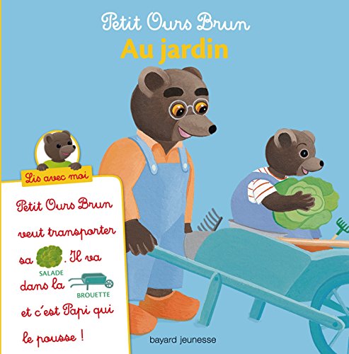 PETIT OURS BRUN AU JARDIN