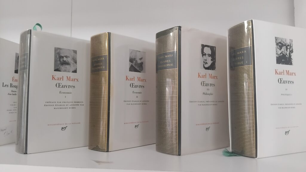 KARL MARX : ŒUVRE COMPLÈTE EN 4 TOMES